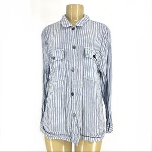 Rails women linen blend Button Down Shirt